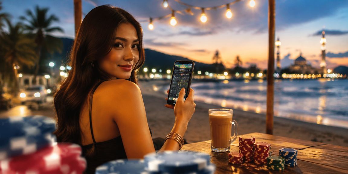Pengguna Malaysia mengakses kasino mudah alih t252x melalui telefon pintar